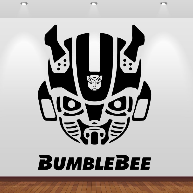 Preview: Wandsticker 46162 Transformers Bumblebee